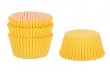 Decora ŽUTI papirnati kalupi za kolačiće 50x32 mm 75 kom