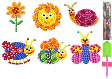 5d set za dijamantski mozaik za djecu, naljepnice puzzle