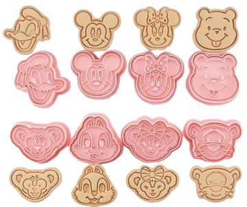 Rezači za pečate DISNEY MINNIE MICKEY, 8 kom.