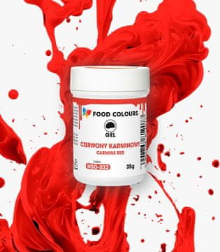 Food Colours Karmin crvena prehrambena boja u gelu 35 g