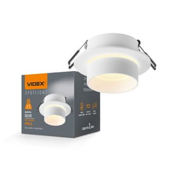 Ugradna okrugla halogena GU10 reflektorska svjetiljka Videx