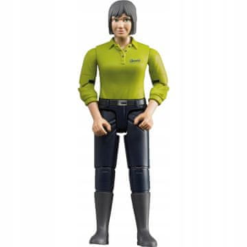Bruder Figurica svijetle kože, ženska 60405, Profi serija 1:16