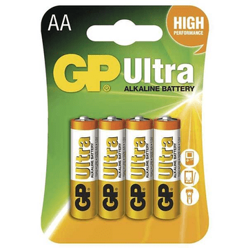 KEDO Baterija alkalna GP Ultra R6-AA 1,5V 4/1