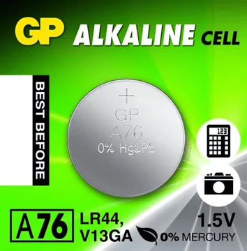 KEDO GP A76, LR44 alkalno, 1,5V, / 1 PO