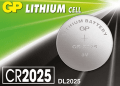 KEDO Baterija GP CR2025 LITHIUM 3V, 1kom