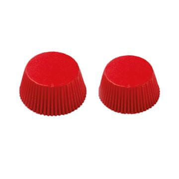 Decora Papilote za kosu crvene 50x32 mm DECORA 75 kom.