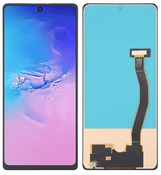 Zaslon lcd s ekranom na dodir za samsung galaxy s10 lite g770 g770f incell