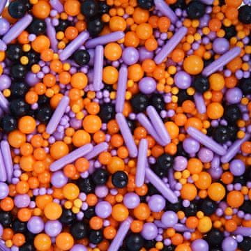 Konfeti za Halloween s posipom od šećera za šišmiše i duhe 50 g