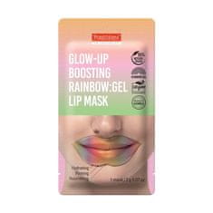 PUREDERM Glow-up Boosting Rainbow gel maska za usne u listiću 2g