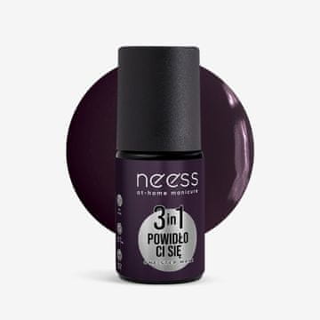 Neess Neess One step mani lak za nokte hibridni 3u1 powidlo ci si 4 ml