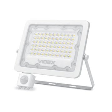 Halogeni reflektor PIR senzor pokreta 50W neutralno svjetlo 5000K 4500lm IP65 LUCA Videx