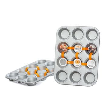 Decora Metalni kalup za muffine s 12 udubljenja, Decora, premium posuda za pečenje