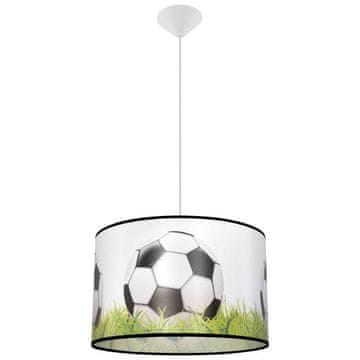 Okrugla dječja viseća lampa za loptu Ø40 cm FOOTBALL C 1xE27 15W SL.1429 Sollux Lighting