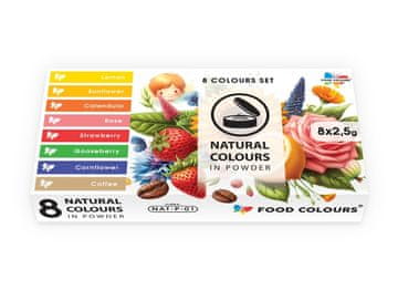 Food Colours Set prirodnih prehrambenih boja