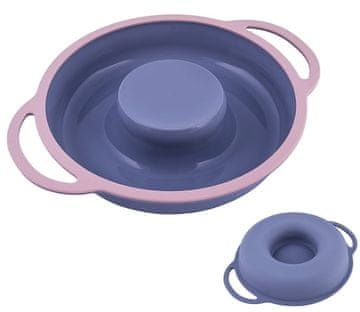 BRUNBESTE Silikonski kalup za pečenje krafna babke Sarvin 23cm, ojačan, s ručkama