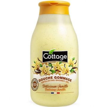 Cottage Cottage Exfoliating shower gel gel za tuširanje s pilingom delicious vanilla 270ml