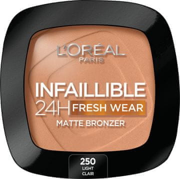 L'Oréal Infallible 24h Fresh Wear bronzer 250 Light 9 ml