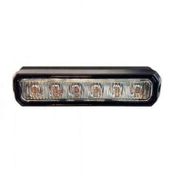 6 LED UPOZORAVAJUĆA LAMPICA STROBOSKOPSKO SVJETLO POMOĆ NA CESTI TREPTIVO ŠLEPANJE 12V 24V