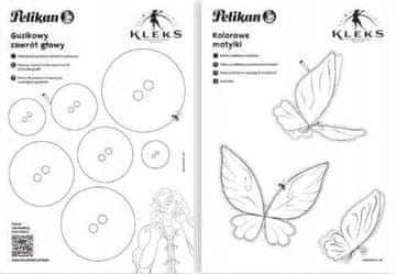 Herlitz Kreativni blok A4 10k+2 tutoriali KLEKS debeli listovi Pelikan