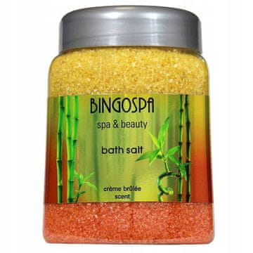 Bingospa Spa Beauty sol za kupanje Creme Brulle 850g