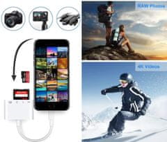 Adapter lightning čitač kartica SD microSD USB 3.0