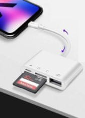 Adapter lightning čitač kartica SD microSD USB 3.0