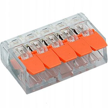 Brza spojnica za kablove 5x 0,14-4mm2, 1 kom, PCT-415
