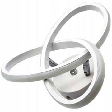 LED STROPNA SVJETILJKA PRSTENSKI LUSTER VRPČANI MODNI MODERN 18W 26cm