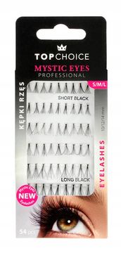 TOP CHOICE Top choice mystic eyes mix kępki rzęs 54szt 39423