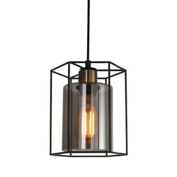 Italux Lampa wisząca KALULA PND-78901-BK+SG Italux