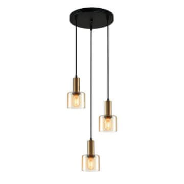 Italux Viseća lampa SANTIA PND-65342-3A-BRO+AMB Italux