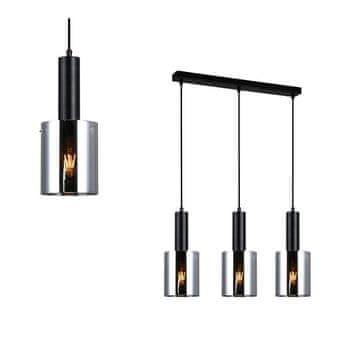 Italux Viseća lampa Sardo PND-5581-3-BK+SG Italux