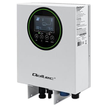 Qoltec Inverter solarni pretvarač za grijanje vode ECO Solar Boost | MPPT | BYPASS | LCD | 3kW/4kW | Wi-Fi