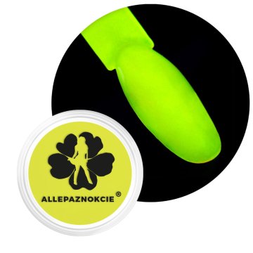 Allepaznokcie Neon pigment za nokte u prahu Neon UV Pigment staklenka 0,6 g br. 03