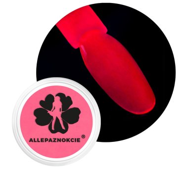 Allepaznokcie Neon pigment za nokte u prahu Neon UV Pigment staklenka 0,6 g br. 08