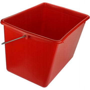 Kanta za boju od 15 l, crvena