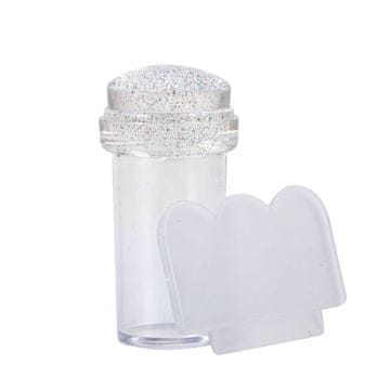 Silikonski pečat za tanjure, promjera 2,3 cm, prozirni
