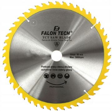FALON-TECH List pile s karbidnim vrhom za drvo 255x30 mm 40T PRO