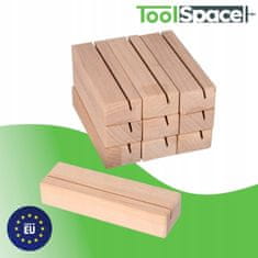 Podloga za vinjete/posjetnice 18mmx30mmx100mm 10 kom, koso rez 1,4mm
