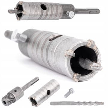 FALON-TECH Bušilica za zidove, krunska bušilica 30 mm, SDS PLUS+