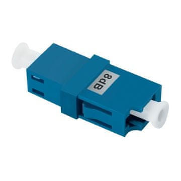 Qoltec Tłumik światłowodowy LC/UPC (F) - LC/UPC (F) | Jednomodowy | 8dB