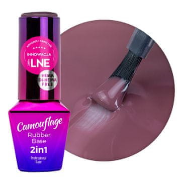 MollyLac Rumenilo s gumenom podlogom 2 u 1 Camouflage Boom Blush hema/Di-hema Free 10 g br. 1