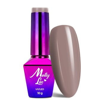 MollyLac Delicate Woman br. 62 Cappuccino hibridni LED/UV gel lak 10 g