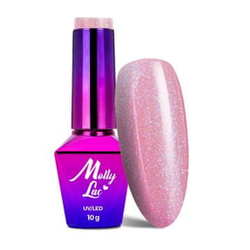 MollyLac Bling it on! LED/UV gel lak br. 503 Diamond Skin 10 g