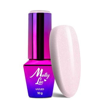 MollyLac Hibridni LED/UV gel lak BonBons br. 452 šećerna vata 10 g