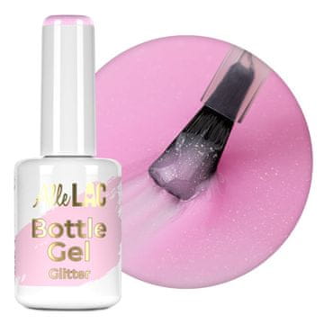 Gel za nokte u bočici s glitterom Lily Glimmer 15g u bočici s kistom