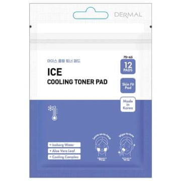 Present skin pad ice colling toner platki do twarzy tonujące 12szt
