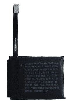 Baterija za Apple Watch SE (Gen.1/Gen.2) 44mm A2352 A2354 A2356 A2723 A2181 296mAh