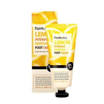Farmstay visible difference krem za stopala za hidrataciju lemon 100ml