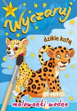 Prizovi divlje mačke, životinje, bojanje vode, bojanje vode